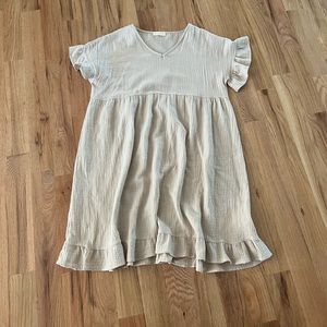 Cream Summer Dress
